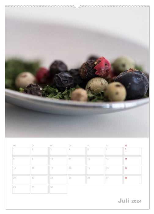 Bon appétit / un planificateur de rendez-vous en cuisine (Calvendo Premium Wall Calendar 2024) 