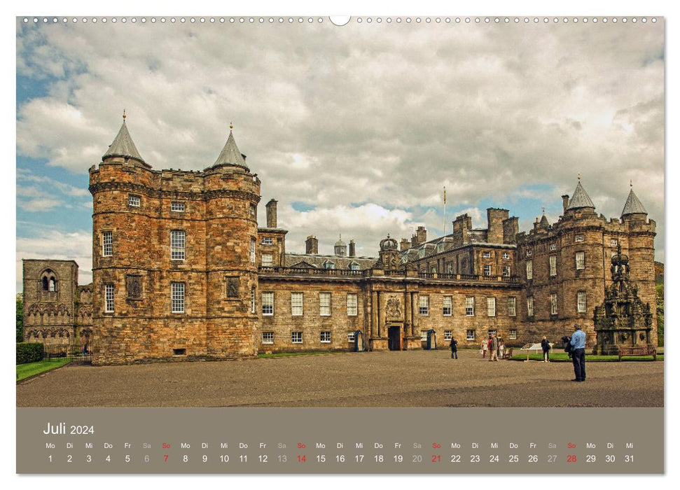 Historisches Schottland (CALVENDO Wandkalender 2024)