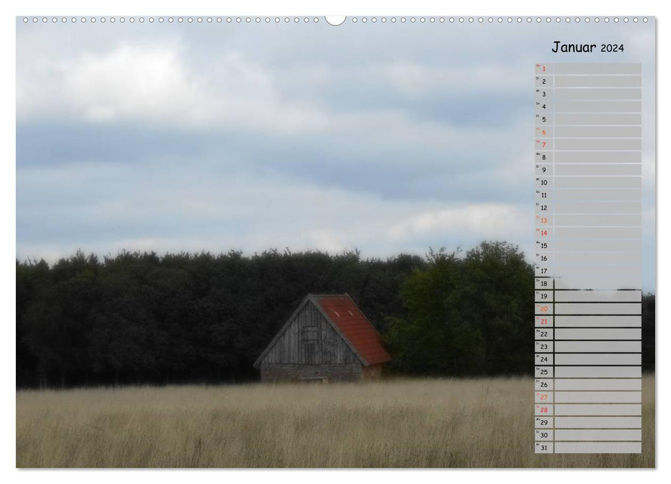 Odenwald - Romantic walk (CALVENDO wall calendar 2024) 