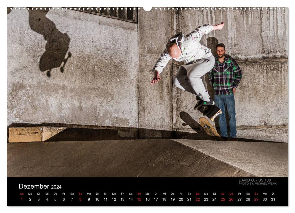 it's SKATEBOARDING (CALVENDO Premium Wandkalender 2024)