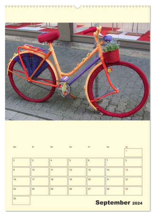 Drahtesel-Allerlei / Planer (CALVENDO Premium Wandkalender 2024)