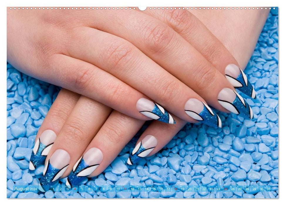 Art Éphémère - Nail Art Épisode 2 (Calendrier Mural CALVENDO 2024) 