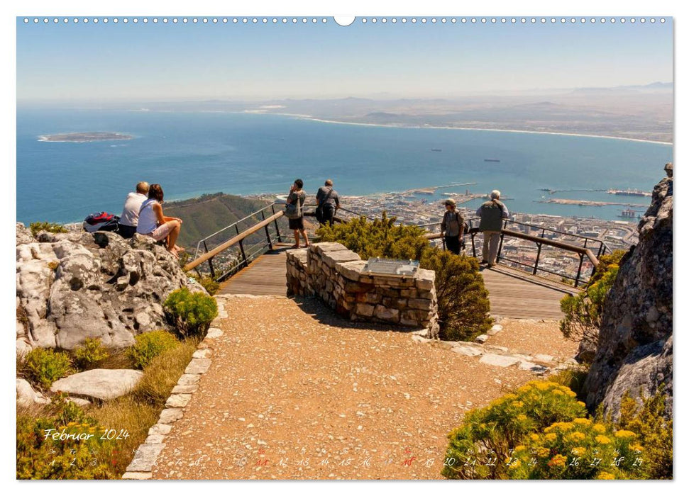 Au Cap d'Afrique du Sud (Calendrier mural CALVENDO Premium 2024) 