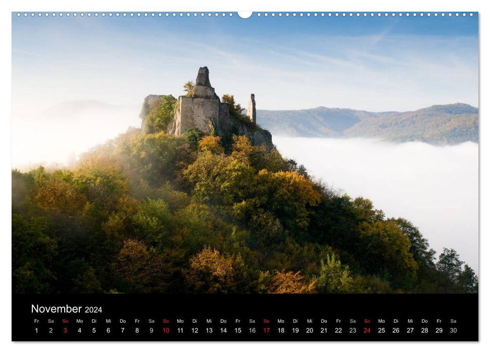 Wachau, Wachau, du Träumerin (CALVENDO Wandkalender 2024)