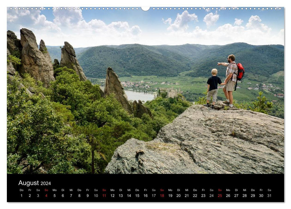 Wachau, Wachau, du Träumerin (CALVENDO Wandkalender 2024)