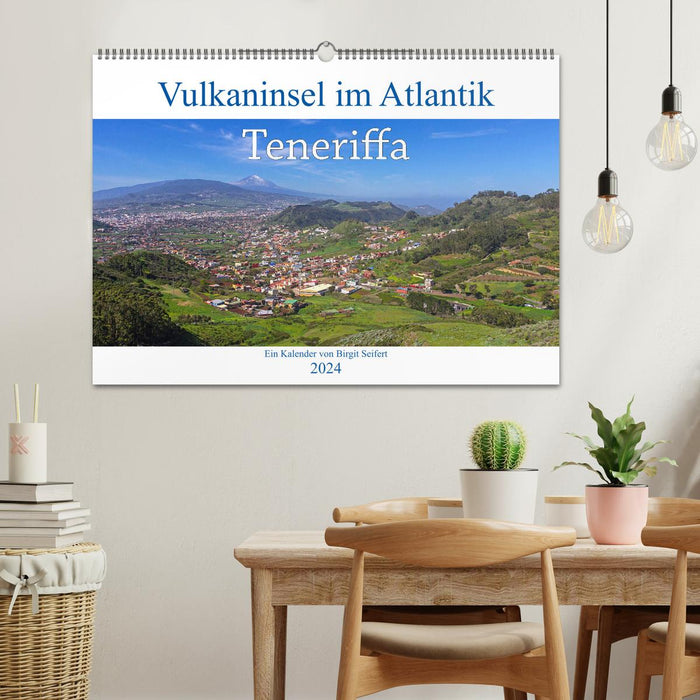 Vulkaninsel im Atlantik, Teneriffa (CALVENDO Wandkalender 2024)