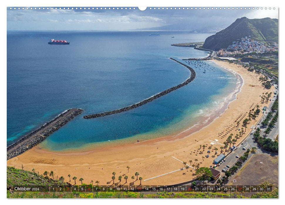 Vulkaninsel im Atlantik, Teneriffa (CALVENDO Wandkalender 2024)