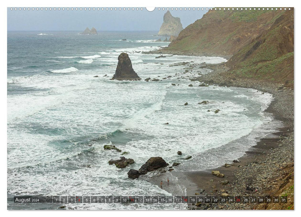 Vulkaninsel im Atlantik, Teneriffa (CALVENDO Wandkalender 2024)