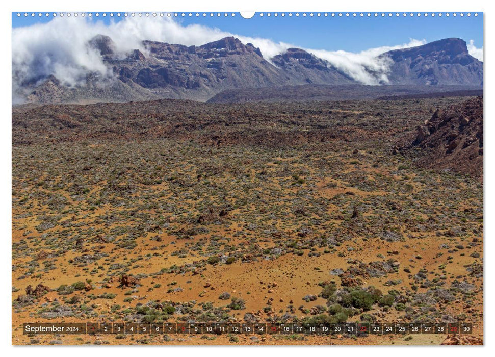 Vulkaninsel im Atlantik, Teneriffa (CALVENDO Wandkalender 2024)