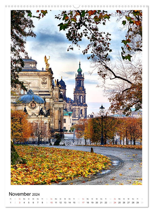 Bilder aus Dresden (CALVENDO Wandkalender 2024)