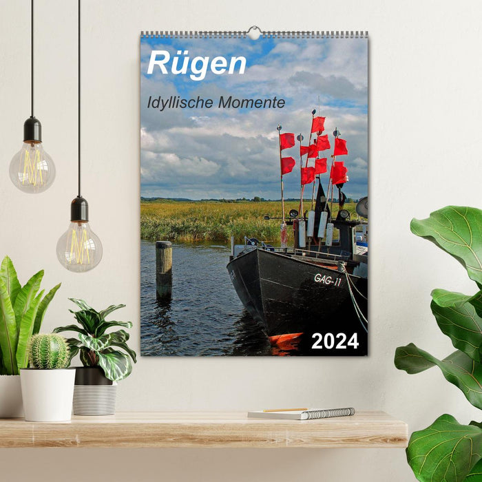 Rügen-Idyllische Momente (CALVENDO Wandkalender 2024)