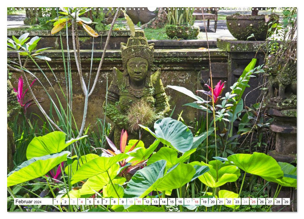 Bali – Temples, Dieux et Démons (Calvendo Premium Wall Calendar 2024) 