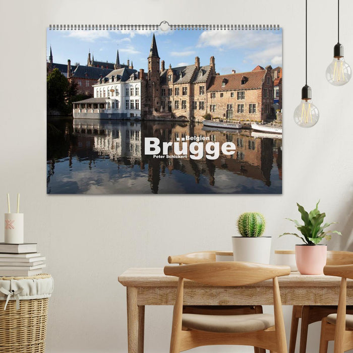 Bruges - Belgique (Calendrier mural CALVENDO 2024) 