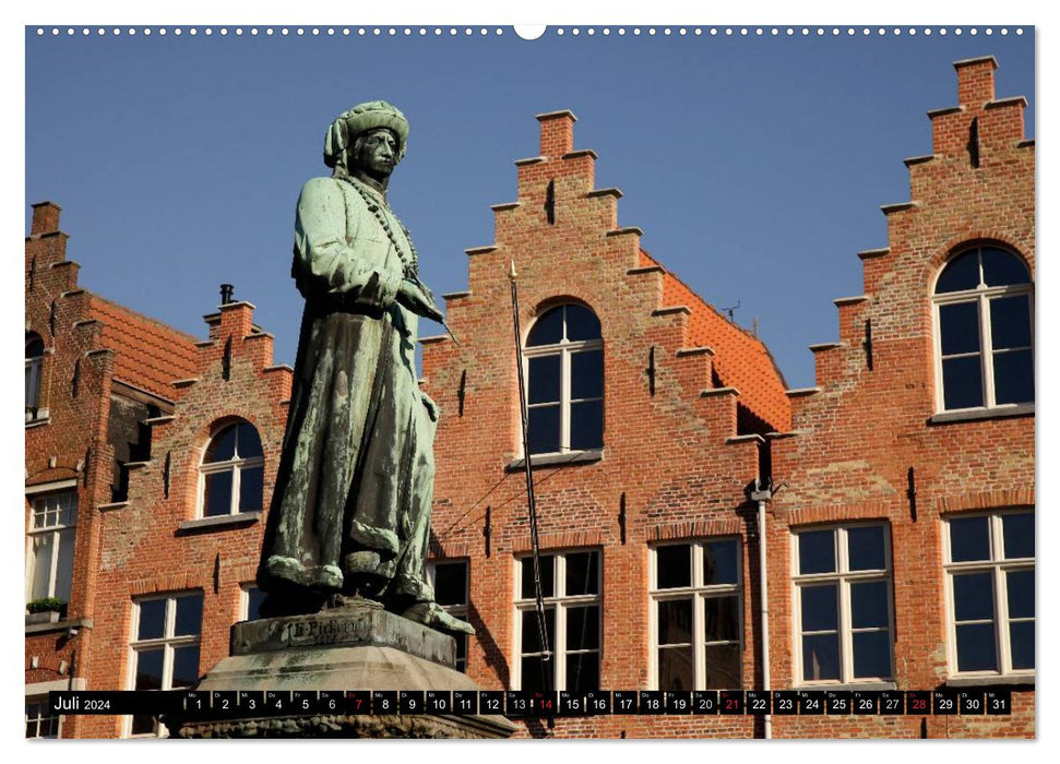 Bruges - Belgium (CALVENDO wall calendar 2024) 