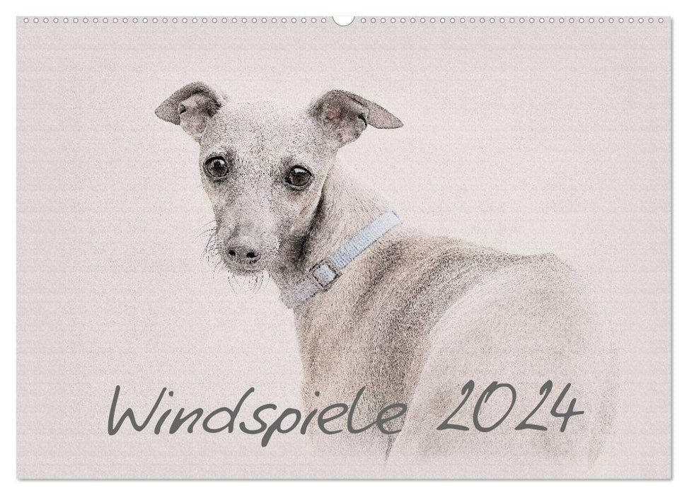 Windspiele 2024 (CALVENDO Wandkalender 2024)