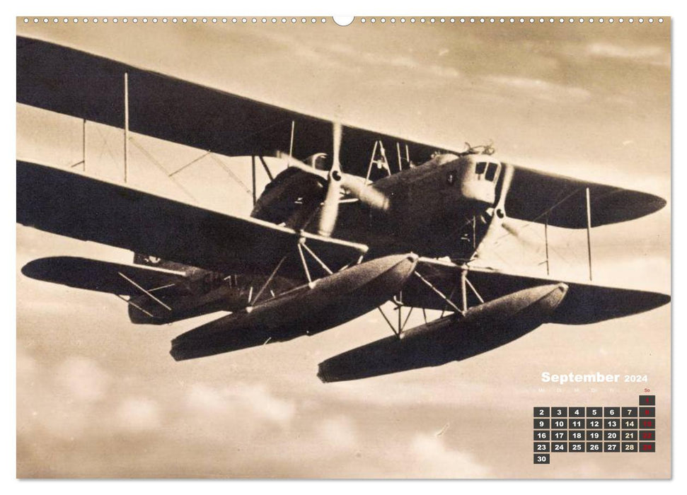 Doppeldecker entdeckt auf historischen Postkarten (CALVENDO Wandkalender 2024)