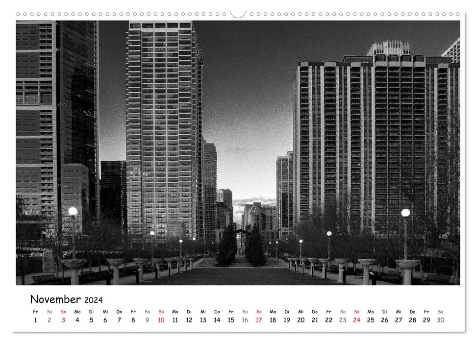 Chicago 2024 (CALVENDO wall calendar 2024) 