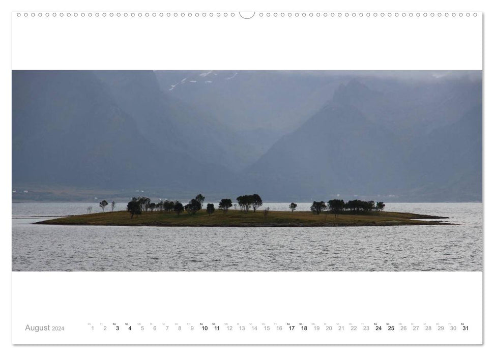 Panoramen der norwegischen Küste (CALVENDO Premium Wandkalender 2024)