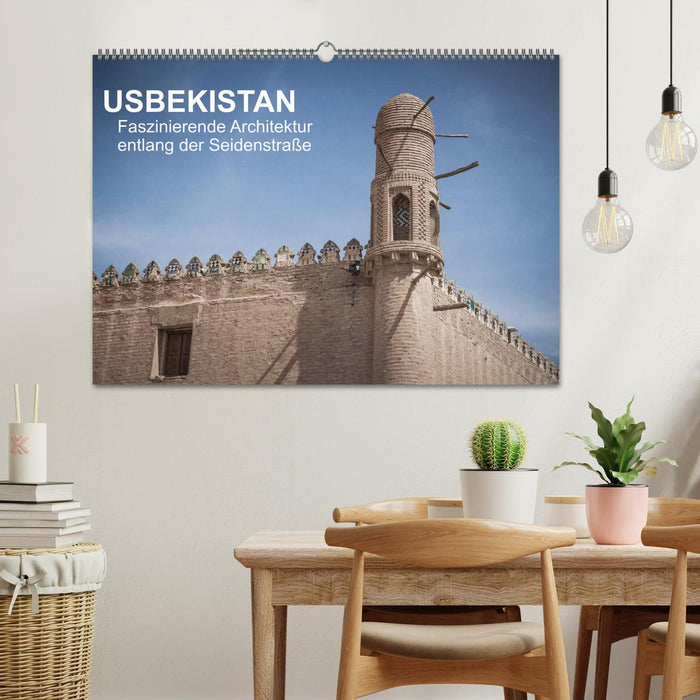 Uzbekistan - Fascinating architecture along the Silk Road (CALVENDO wall calendar 2024) 