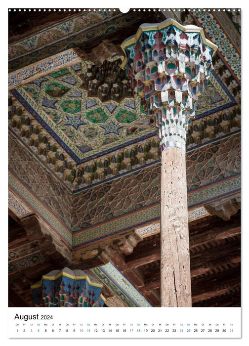 Uzbekistan - Fascinating architecture along the Silk Road (CALVENDO wall calendar 2024) 