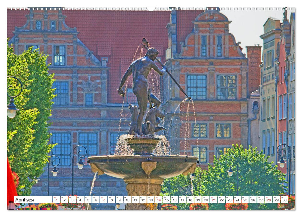 Danzig - Eine historische Schönheit (CALVENDO Premium Wandkalender 2024)