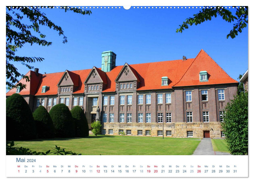 City of Nordenham 2024. Impressions between the Weser and the meadows (CALVENDO wall calendar 2024) 