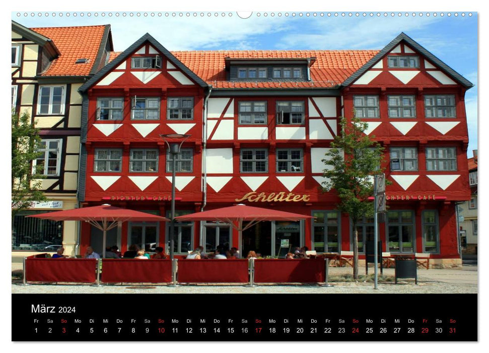Vues de la ville de Wolfenbüttel (calendrier mural CALVENDO Premium 2024) 
