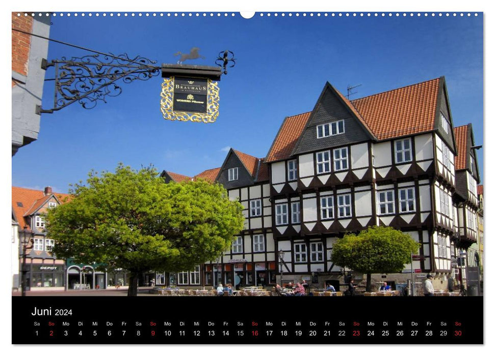 Vues de la ville de Wolfenbüttel (calendrier mural CALVENDO Premium 2024) 