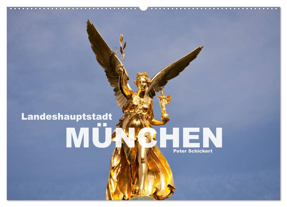 State capital Munich (CALVENDO wall calendar 2024) 