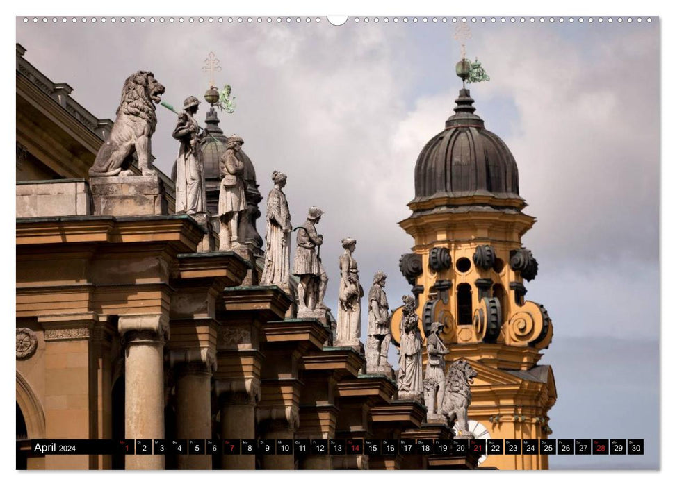 Landeshauptstadt München (CALVENDO Wandkalender 2024)