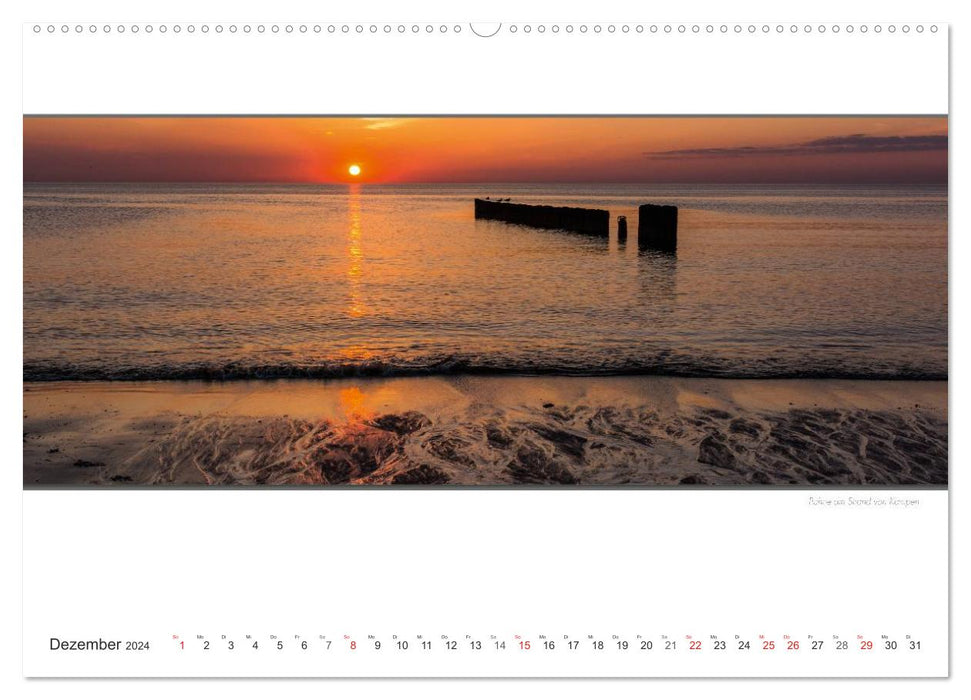 Emotional moments: Sylt de Luxe - the most beautiful German island. (CALVENDO wall calendar 2024) 