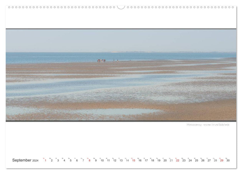 Emotional moments: Sylt de Luxe - the most beautiful German island. (CALVENDO wall calendar 2024) 