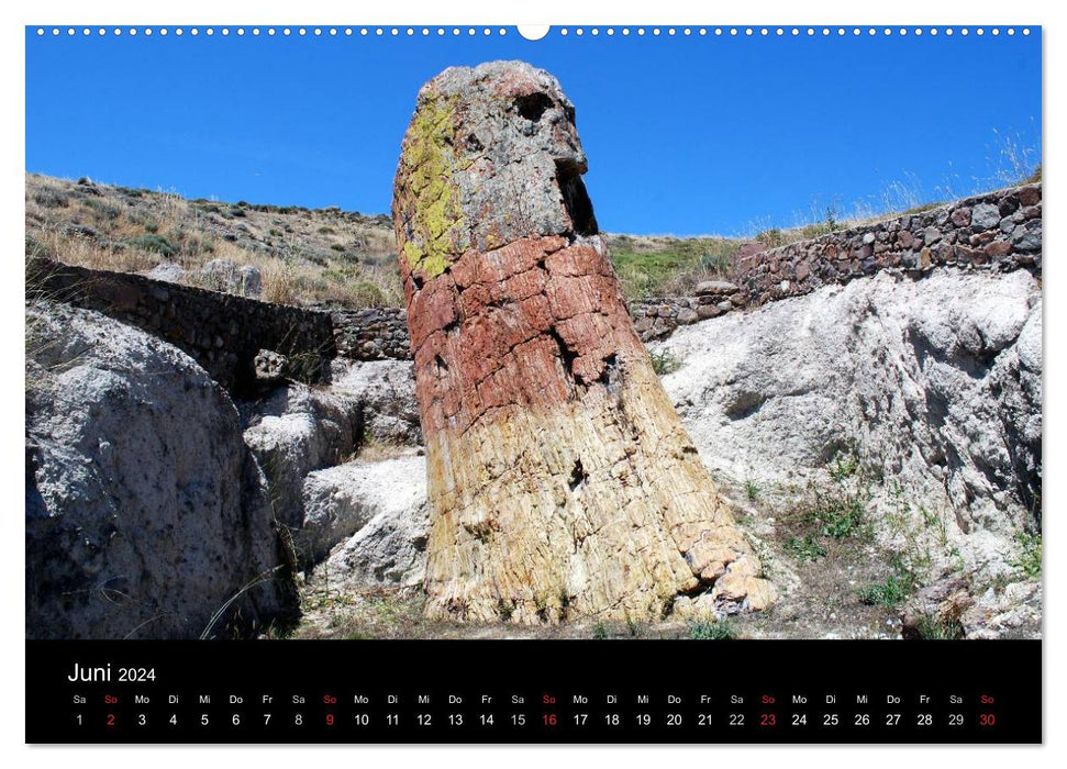 Grèce - Île de Lesbos (Calendrier mural CALVENDO 2024) 