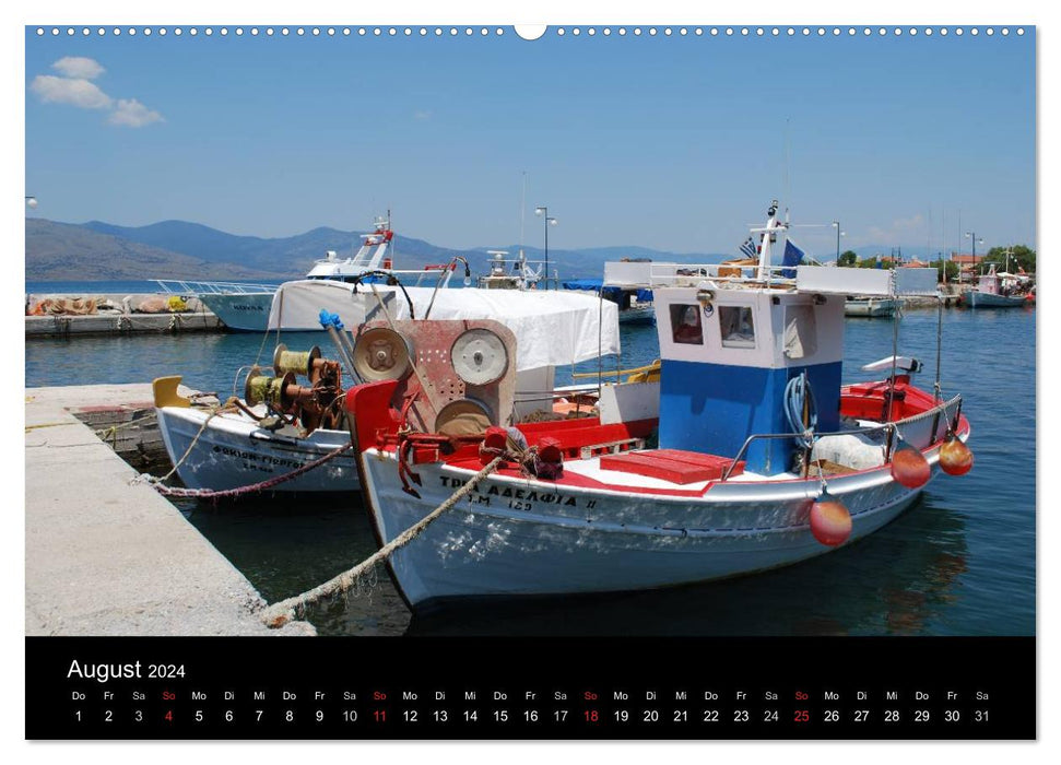 Grèce - Île de Lesbos (Calendrier mural CALVENDO 2024) 