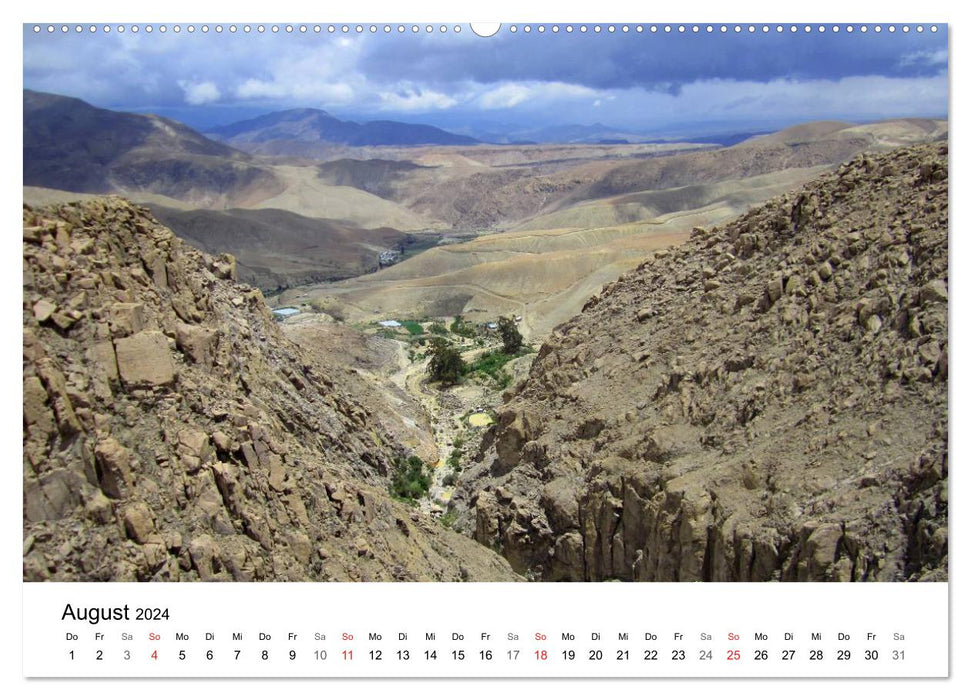 Highlights of a trip around the world (CALVENDO wall calendar 2024) 