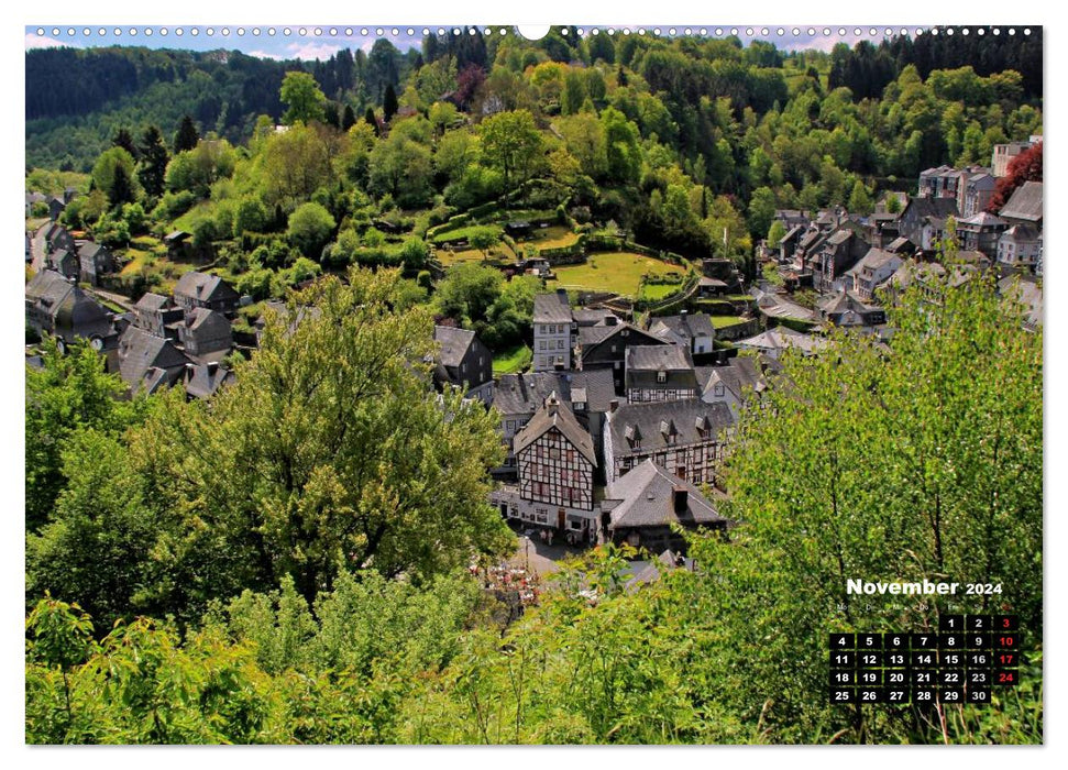 Une perle dans l'Eifel - Monschau (Calendrier mural CALVENDO 2024) 