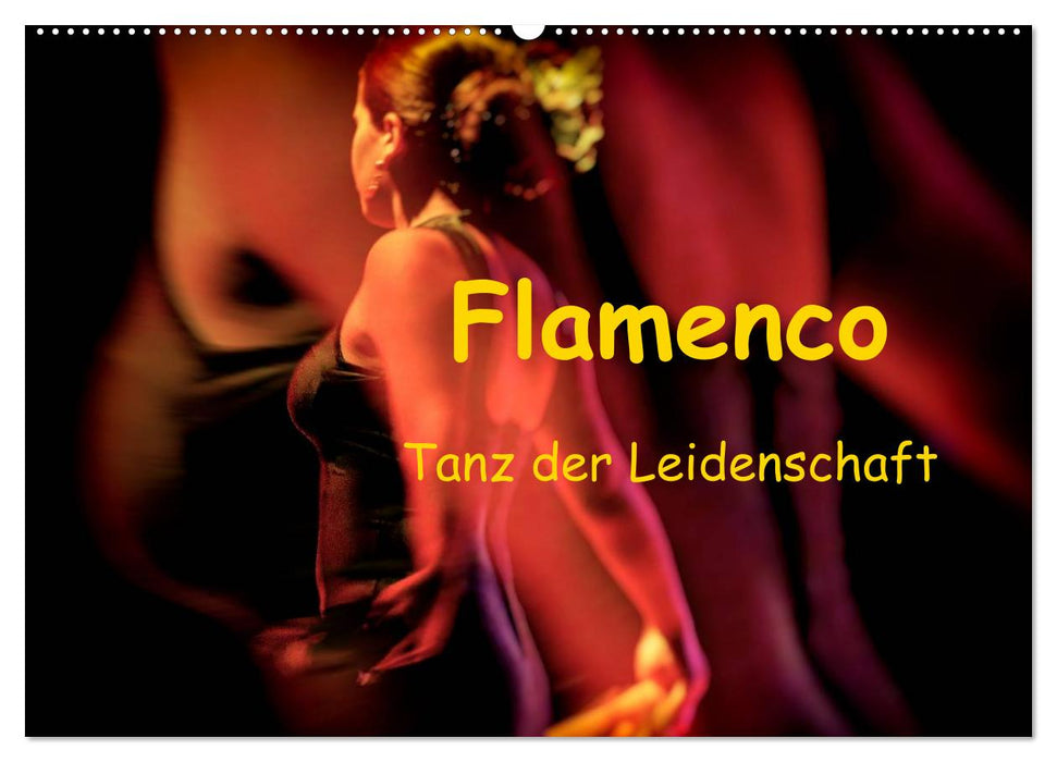 Flamenco - Tanz der Leidenschaft (CALVENDO Wandkalender 2024)