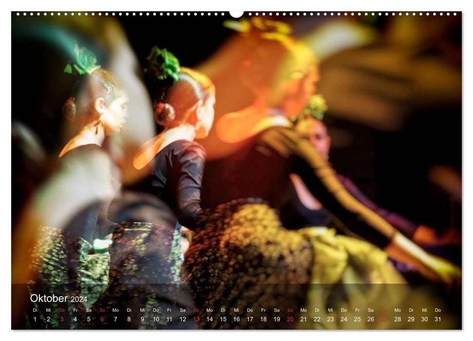 Flamenco - Dance of Passion (CALVENDO wall calendar 2024) 