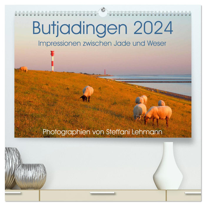 Butjadingen 2024. Impressionen zwischen Jade und Weser (CALVENDO Premium Wandkalender 2024)