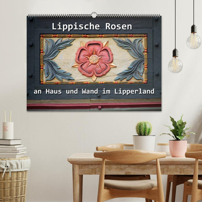 Roses Lippe (Calendrier mural CALVENDO 2024) 