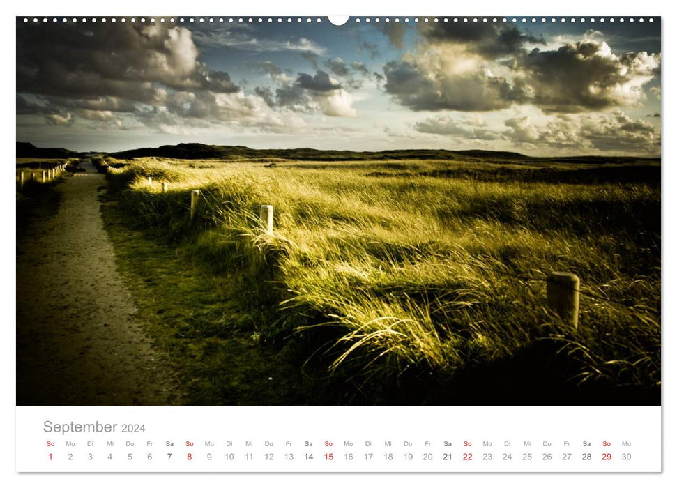 Sylt im Herbst (CALVENDO Premium Wandkalender 2024)