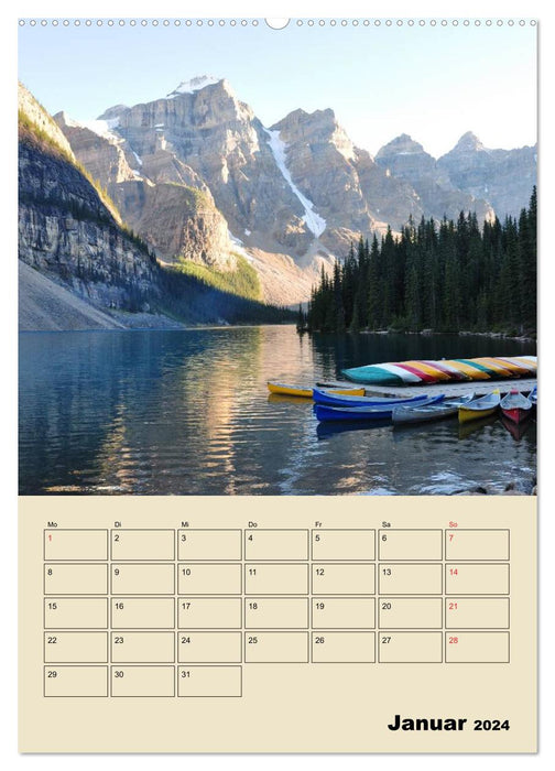 Kanadas große Seen / Planer (CALVENDO Wandkalender 2024)
