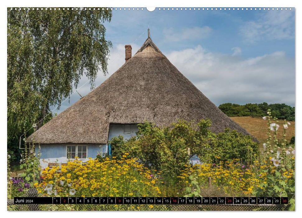 Découvertes sur l'île de Rügen (Calendrier mural CALVENDO Premium 2024)