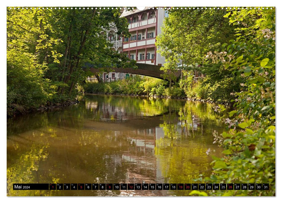 La vieille ville de Bamberg (Calendrier mural CALVENDO 2024) 