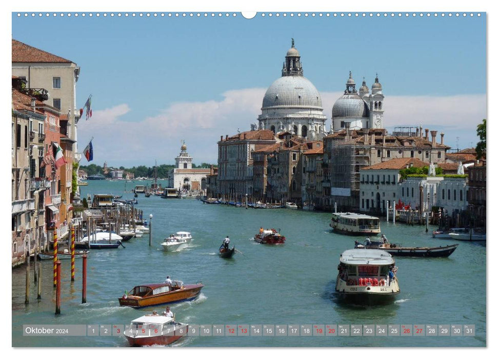 VENEDIG - Perle der Lagune (CALVENDO Premium Wandkalender 2024)