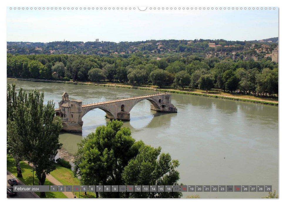 Sud de la France - Les plus belles destinations d'excursions. (Calendrier mural CALVENDO Premium 2024) 