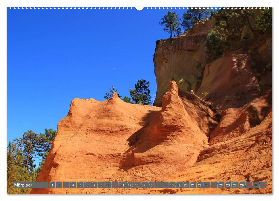 Sud de la France - Les plus belles destinations d'excursions. (Calendrier mural CALVENDO Premium 2024) 