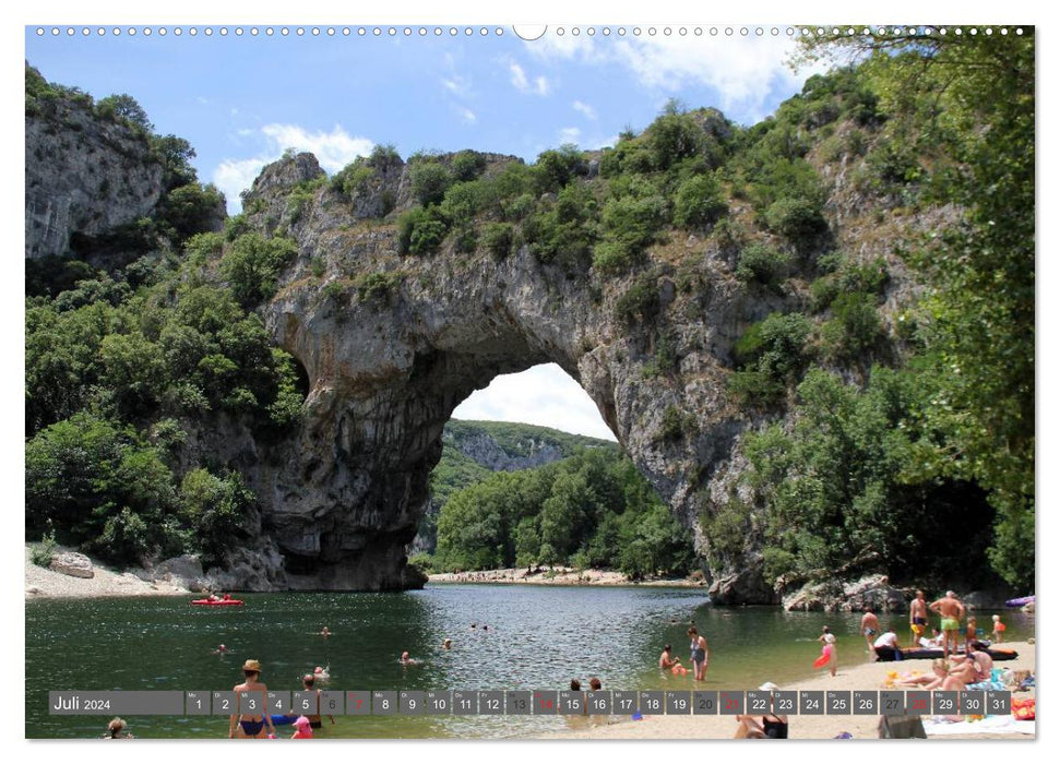 Sud de la France - Les plus belles destinations d'excursions. (Calendrier mural CALVENDO Premium 2024) 