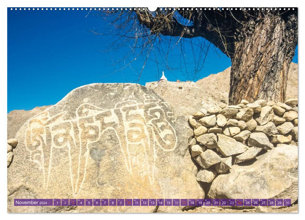 Die Baukunst von Ladakh (CALVENDO Wandkalender 2024)