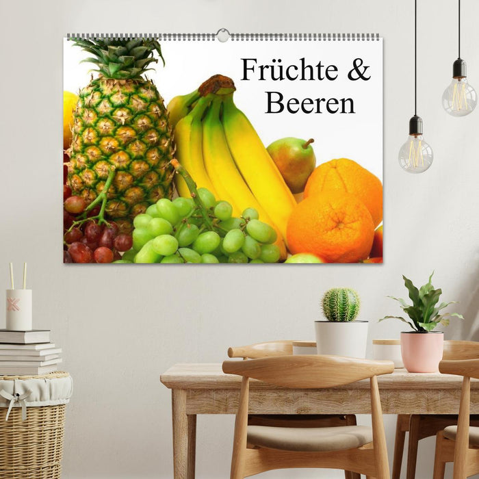 Früchte & Beeren (CALVENDO Wandkalender 2024)